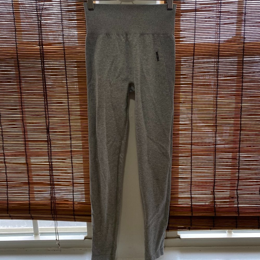 Grey Gymshark Leggings Size S Not See Through! Very Stretchy